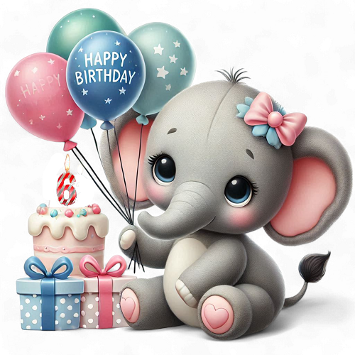 6 Birthday Logo